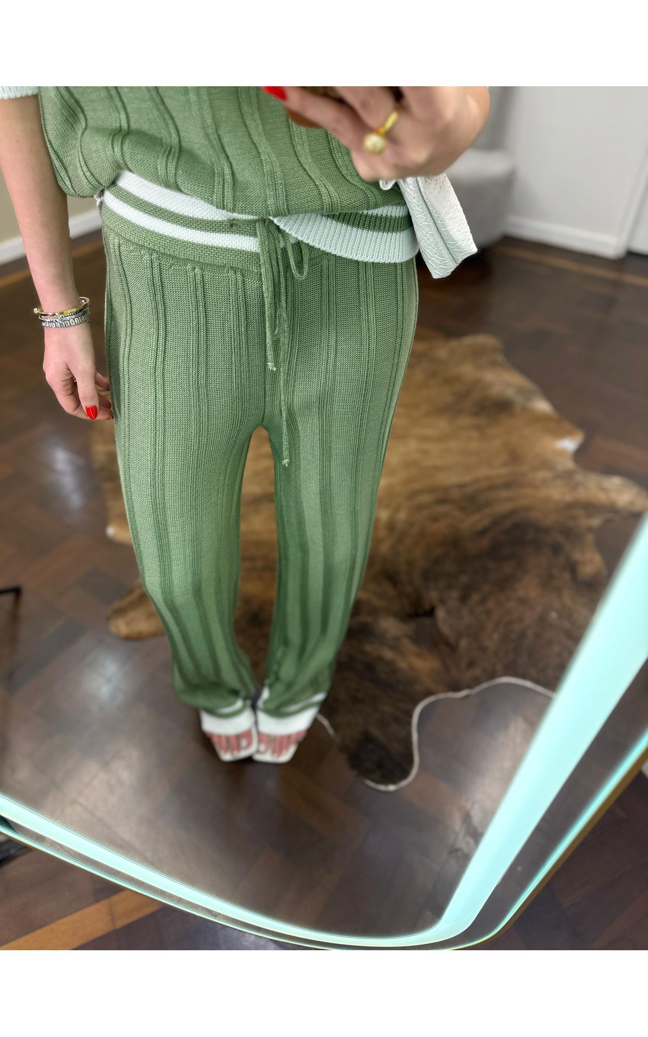 Conjunto Polo Emília - Verde 