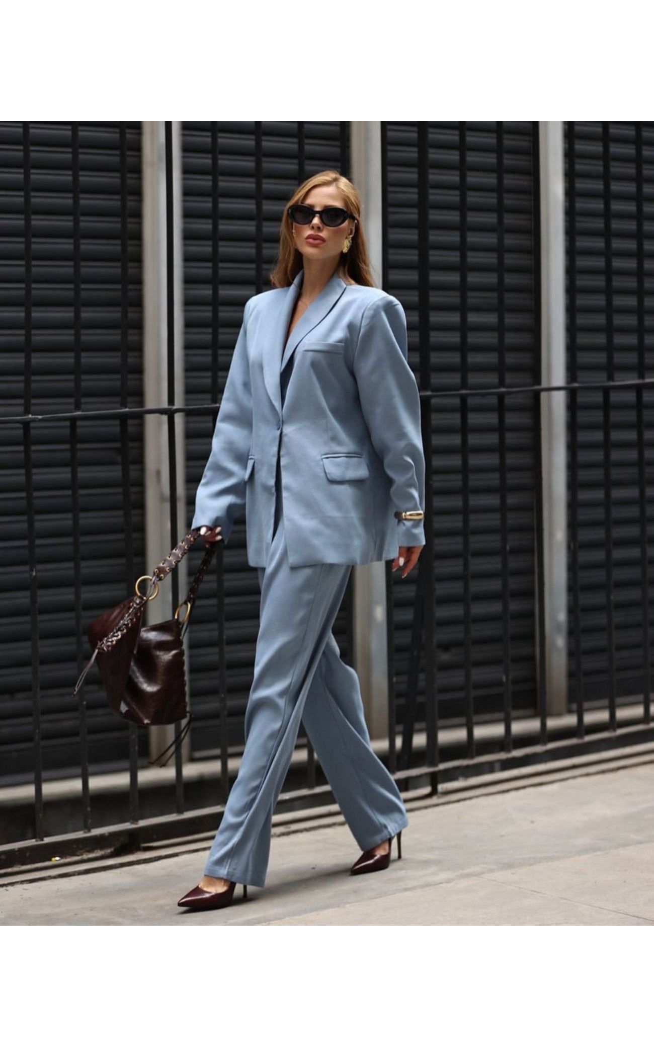 Conjunto Alfaiataria Sofia - Blazer Oversize