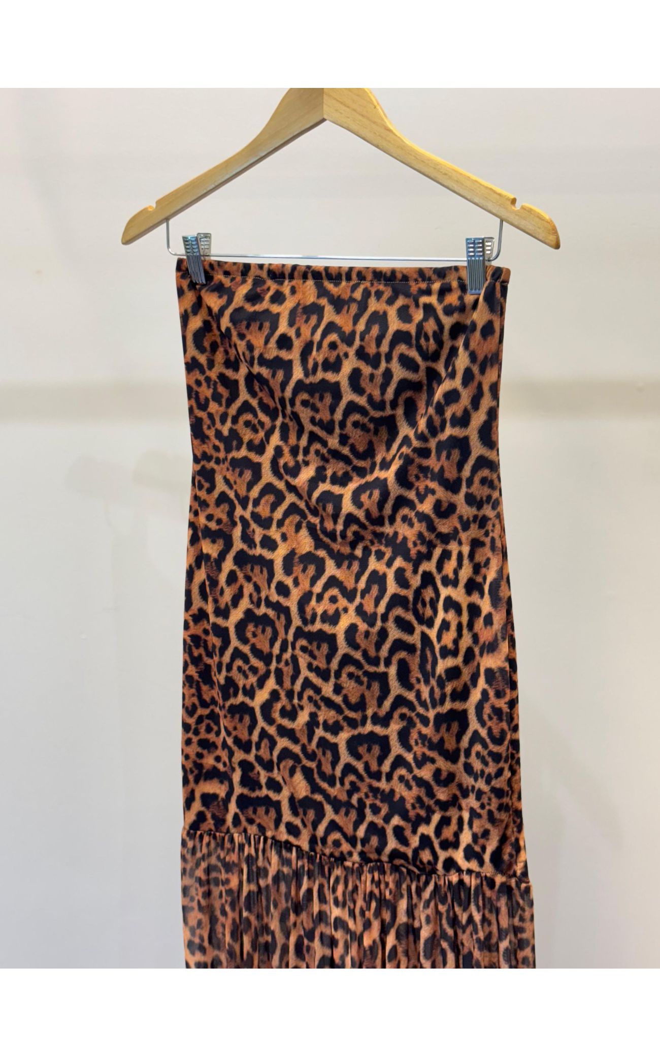 Vestido Tulê Tomara Que Caia - Animal Print