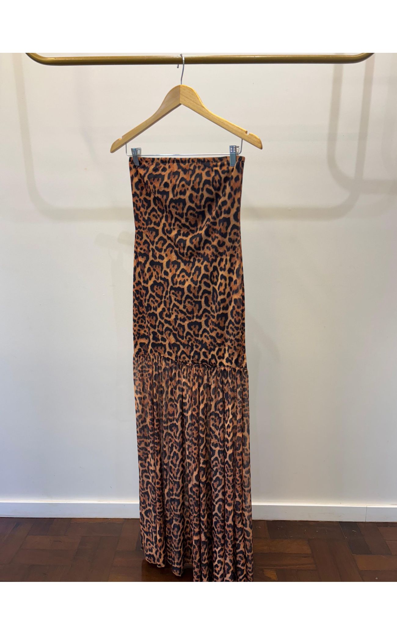 Vestido Tulê Tomara Que Caia - Animal Print