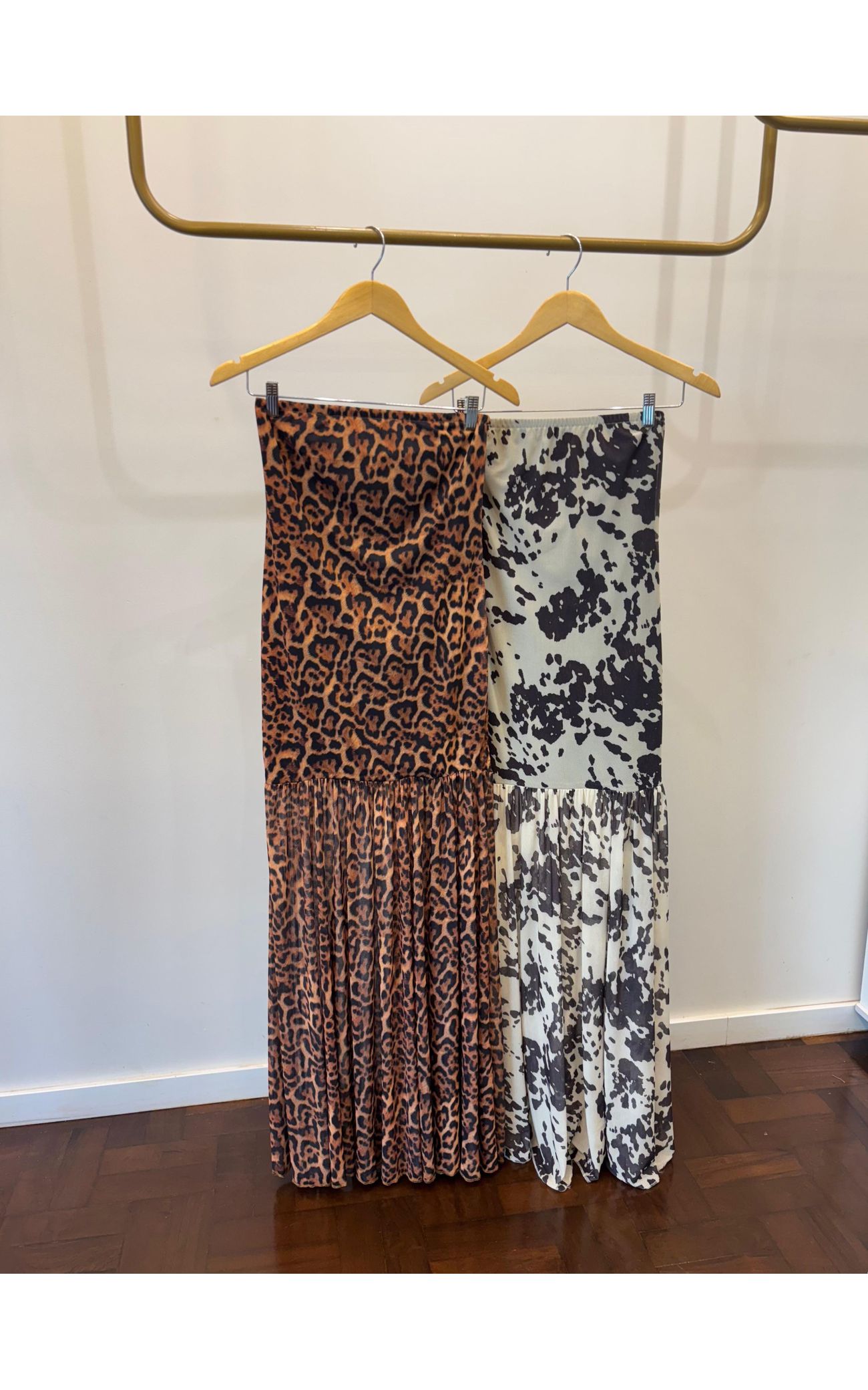 Vestido Tulê Tomara Que Caia - Animal Print