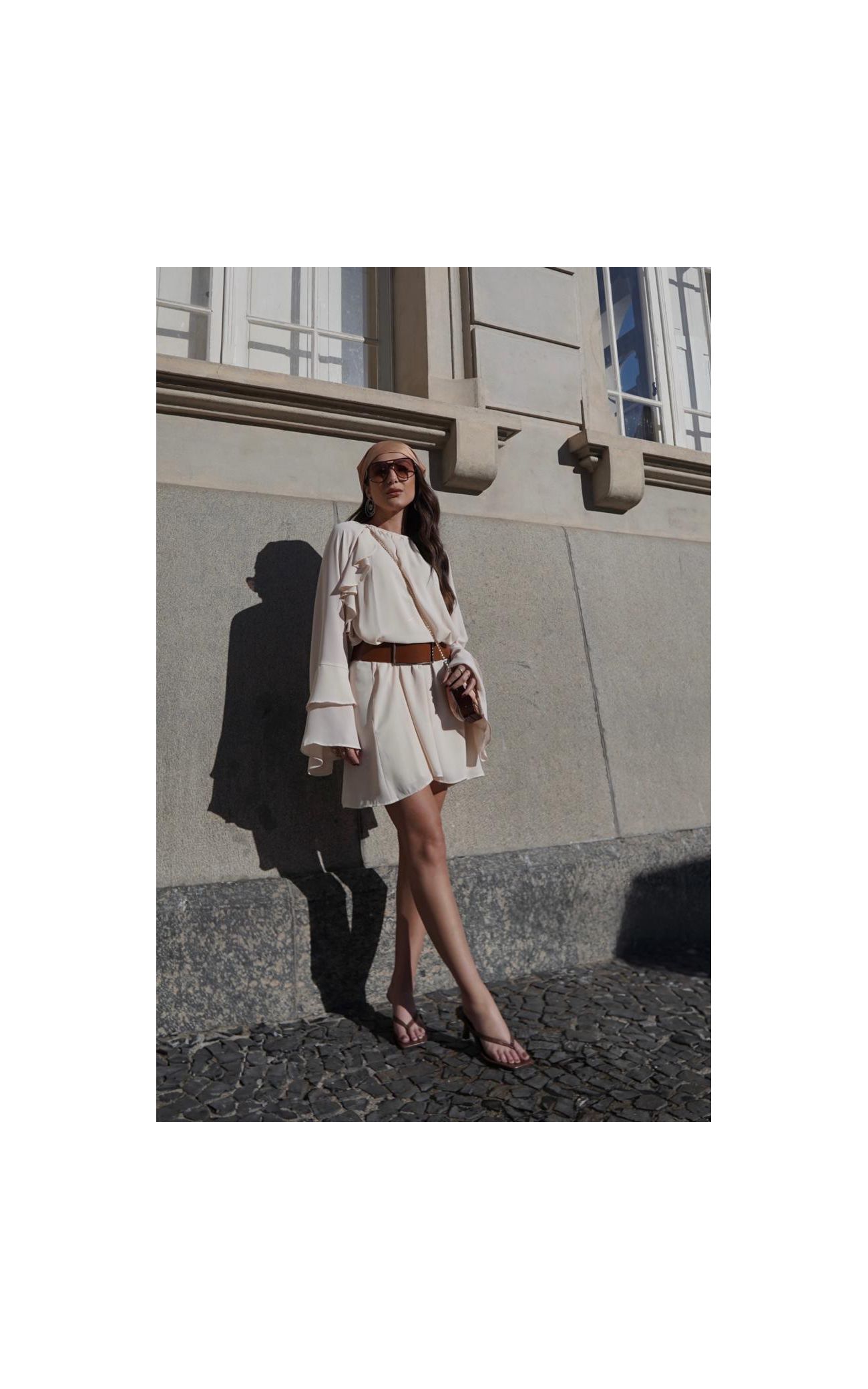 Vestido Bloom Essence - Branco 