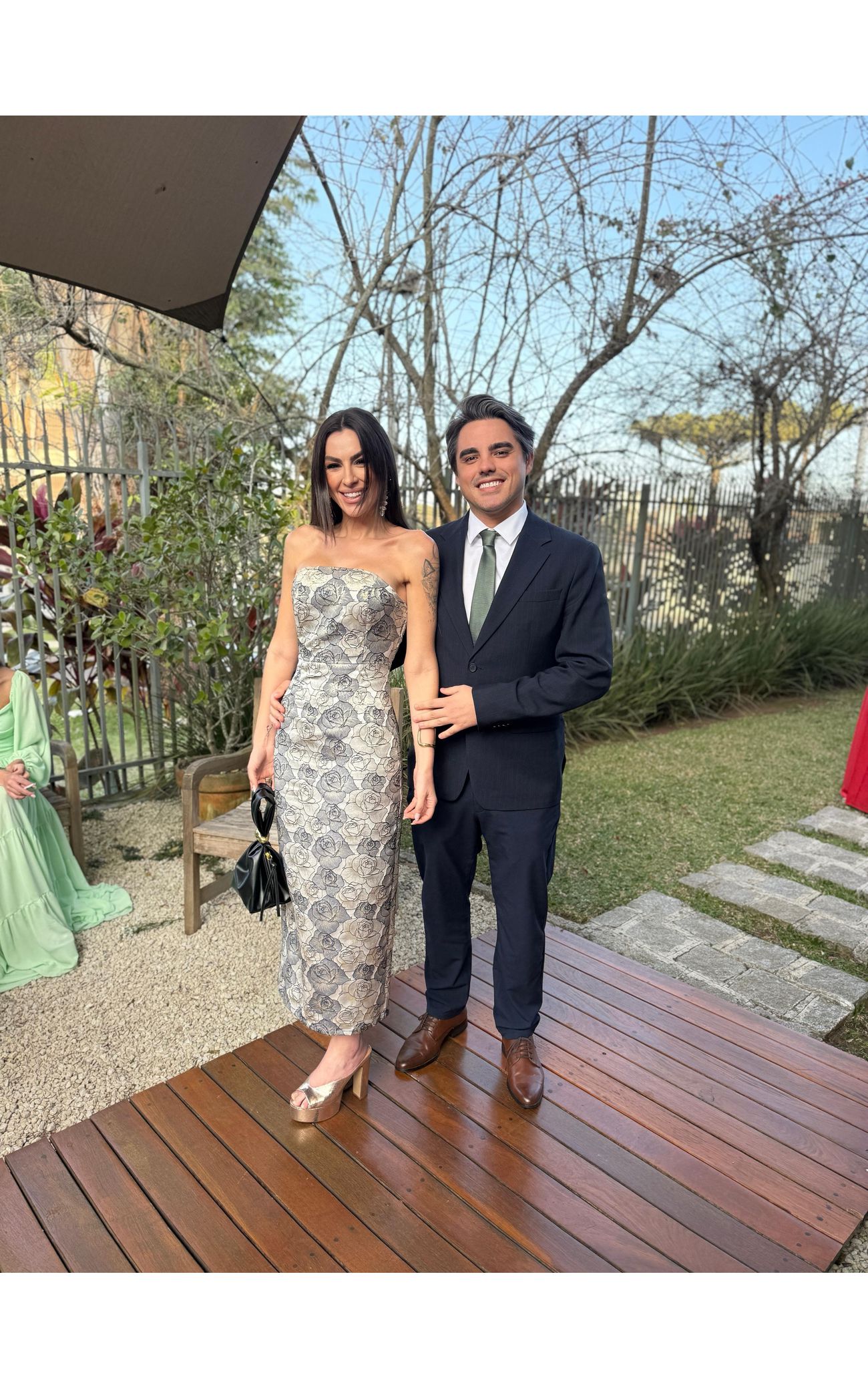 Vestido Alfaiataria Jacquard Luxury - PRATA