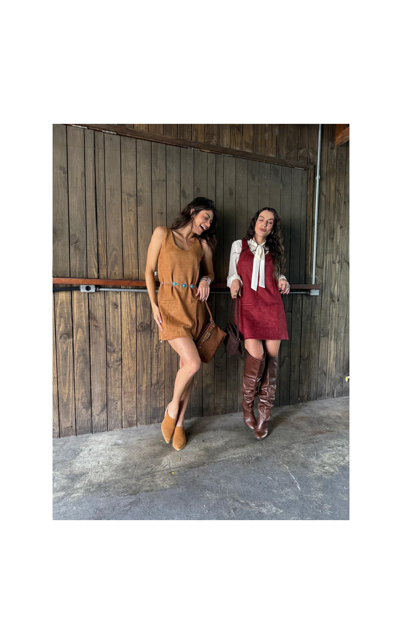 Vestido Chamois Albânia - Camel 
