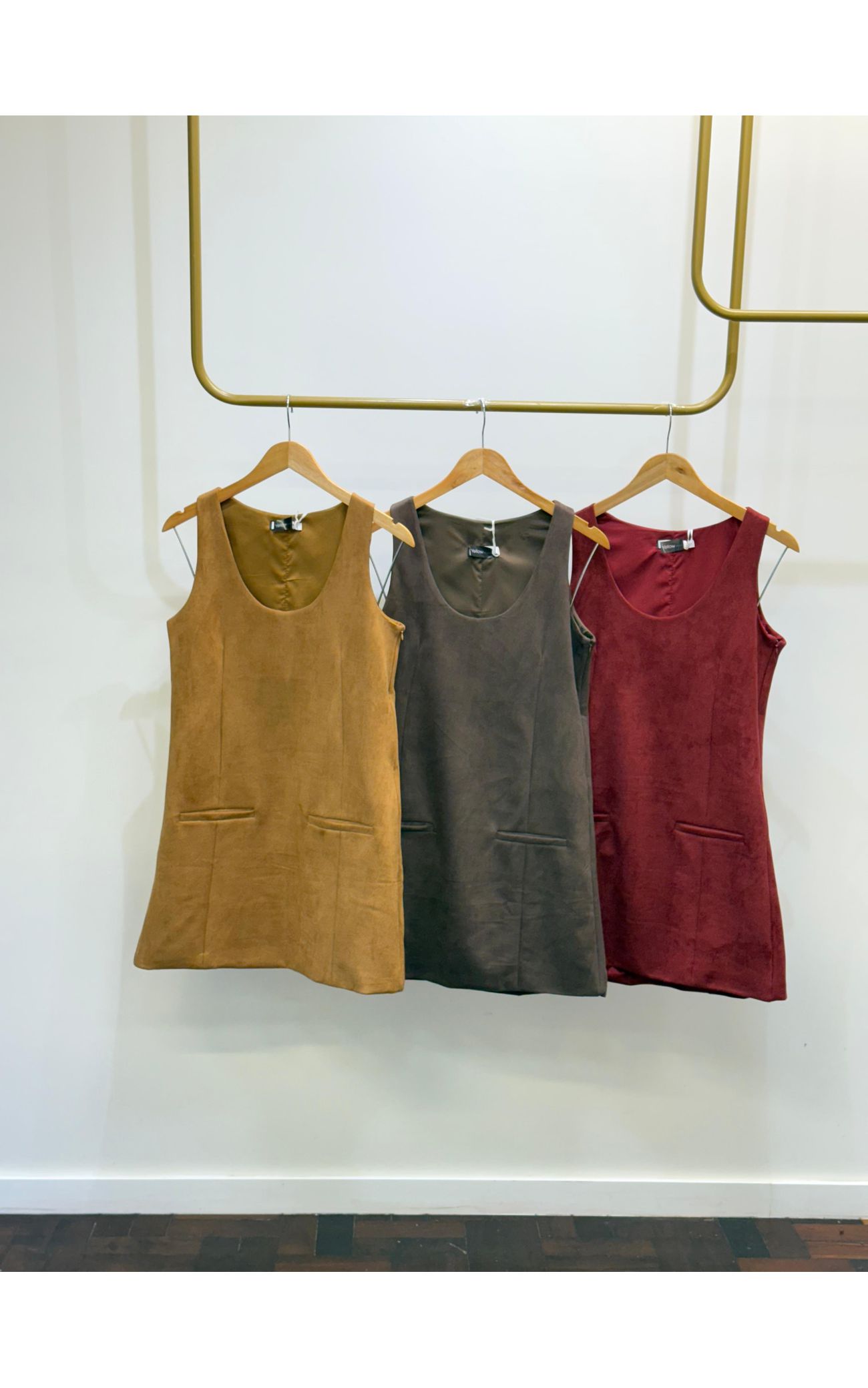 Vestido Chamois Albânia - Camel 