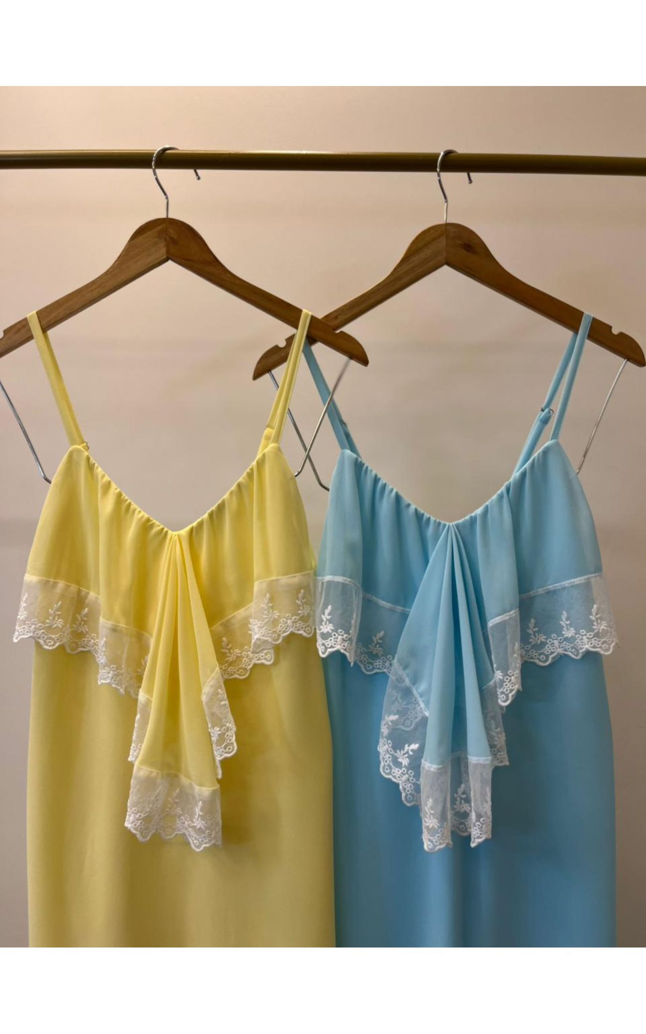 Vestido Chiffon Calm - Amarelo 