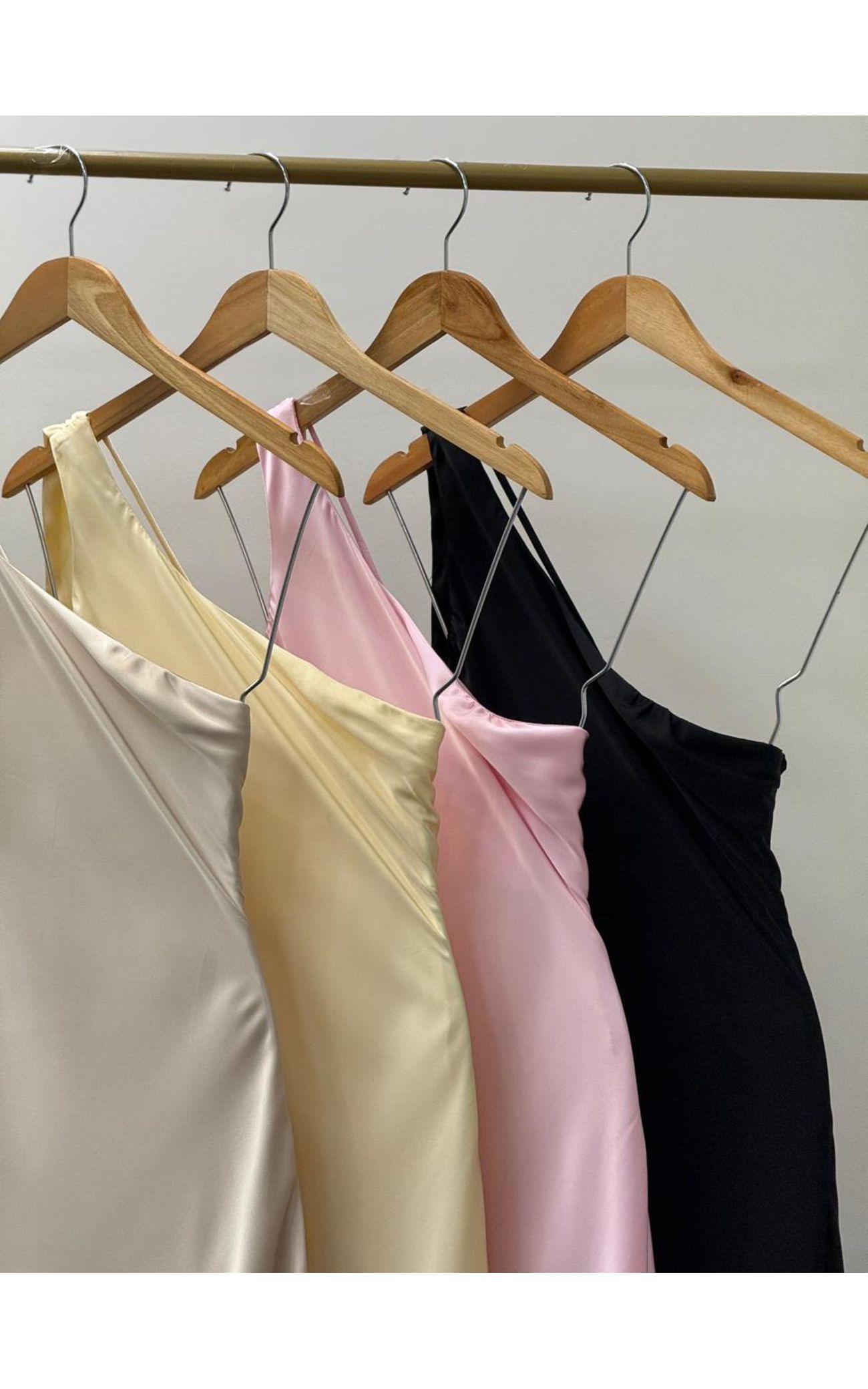 Vestido Cetim Maroca - Preto 