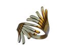 Anel Aurora Aço Inoxidável Dourado