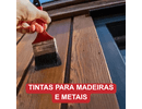 Tintas para madeiras e metais