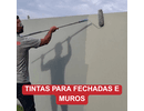 Tintas para fechadas e muros