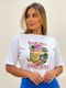 T-shirt Fearless Branca