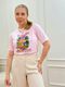 T-shirt Fearless Rosa