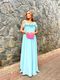 Vestido Charlote Azul Bb