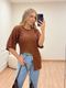 Blusa Assimétrica Marrom