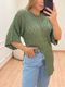 Blusa Assimétrica Verde