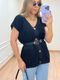 Colete Eva Tricot Preto