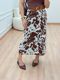 Saia Cowprint Marrom