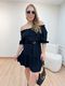 Vestido Marcela Preto