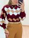 Blusa Tricot Elaine Marsala