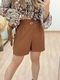Shorts Matilda Marrom
