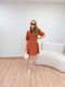 Vestido Damaris Marrom