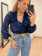 Blusa Cassi Azul
