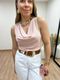 Blusa Degagê Rose