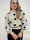 Blusa Love Areia