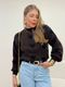 Blusa Love Marrom