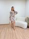 Vestido Amanda Bege