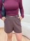 Shorts Marceli Marrom