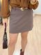 Short Saia Naomi Marrom