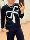 Blusa Laço Preta
