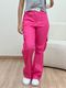 Calça Cargo Rosa