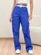 Calça Cargo Azul