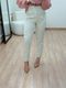 Calça Alfaiataria Reta Off White