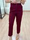 Calça Alfaiataria Reta Marsala