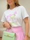 T-shirt Margarita Branca
