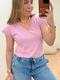 Blusa Poliana - Rosa