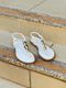 Rasteira Amanda Off White