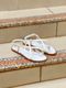 Rasteira Rebeca Off White