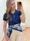 Blusa Adele Azul