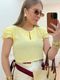 Blusa Joana Amarela