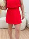 Short Saia Natali Vermelho