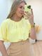 Blusa Nanci Amarela