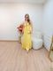 Vestido Jordana Amarelo