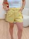 Shorts Lara Amarelo