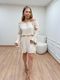 Vestido Bella Creme