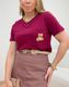 T-shirt Teddy Cereja