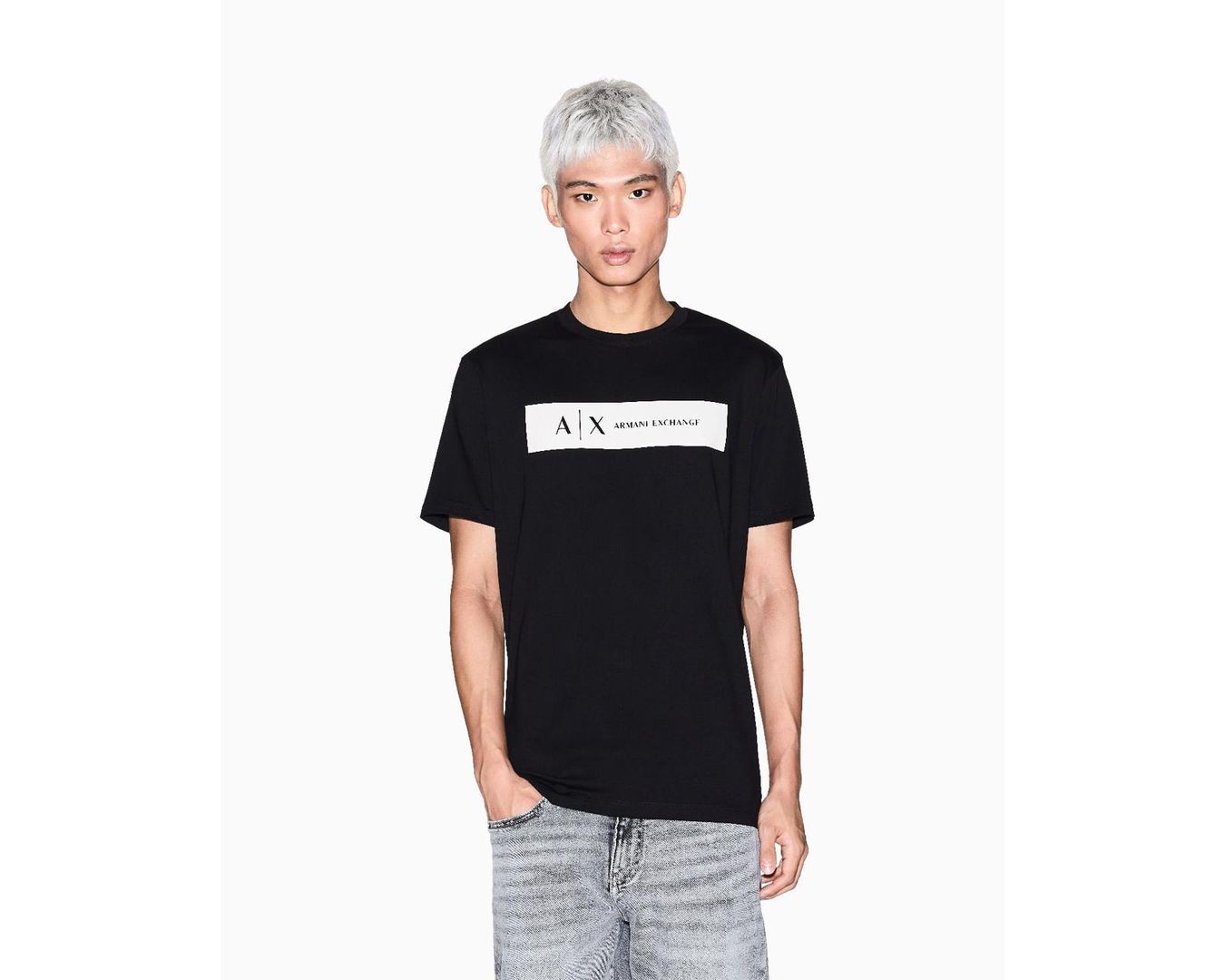 CAMISETA ARMANI EXCHANGE - PRETO